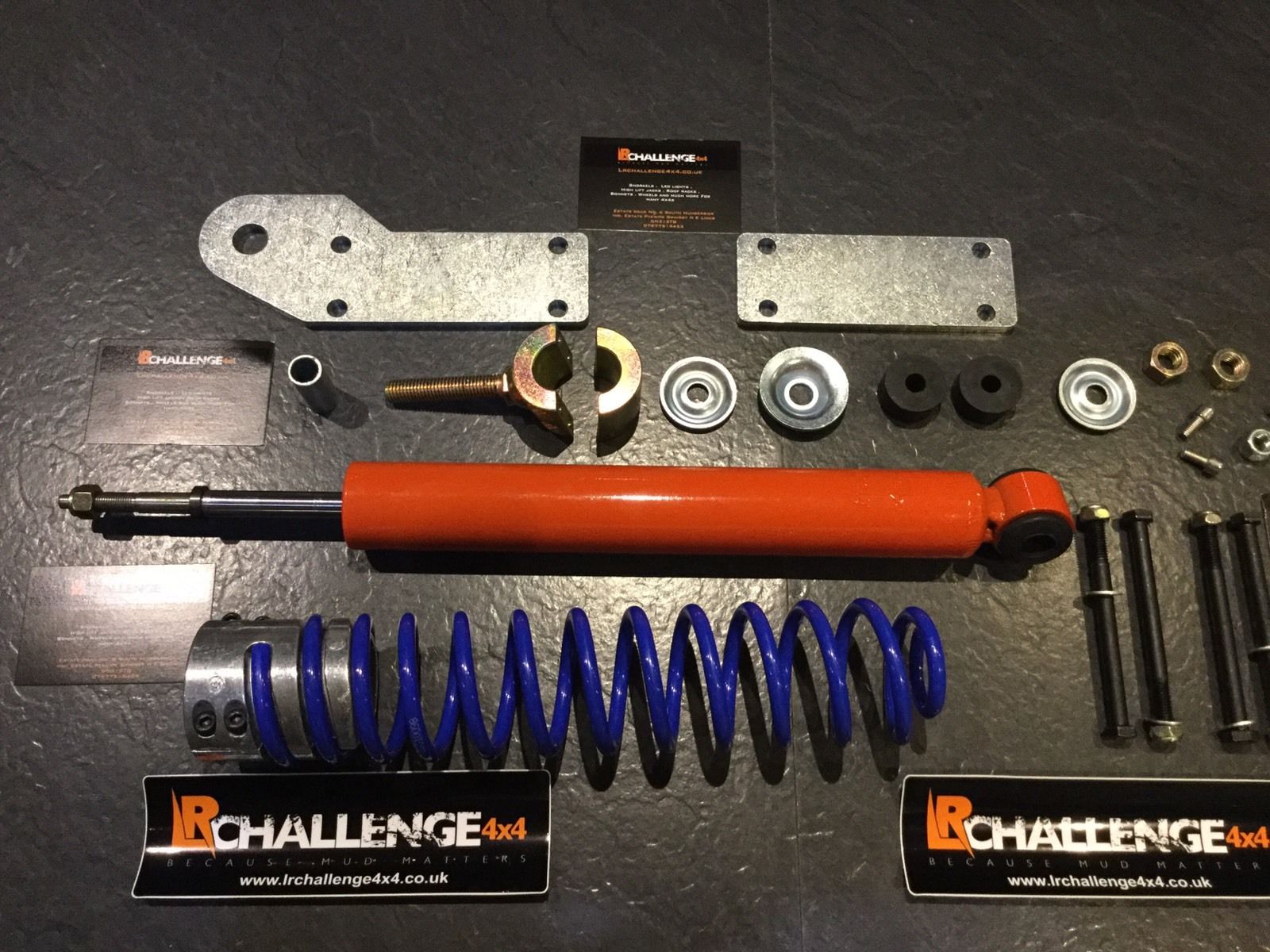 Return To Centre HD Steering Damper to fit Suzuki Jimny 1.3 LR Challenge