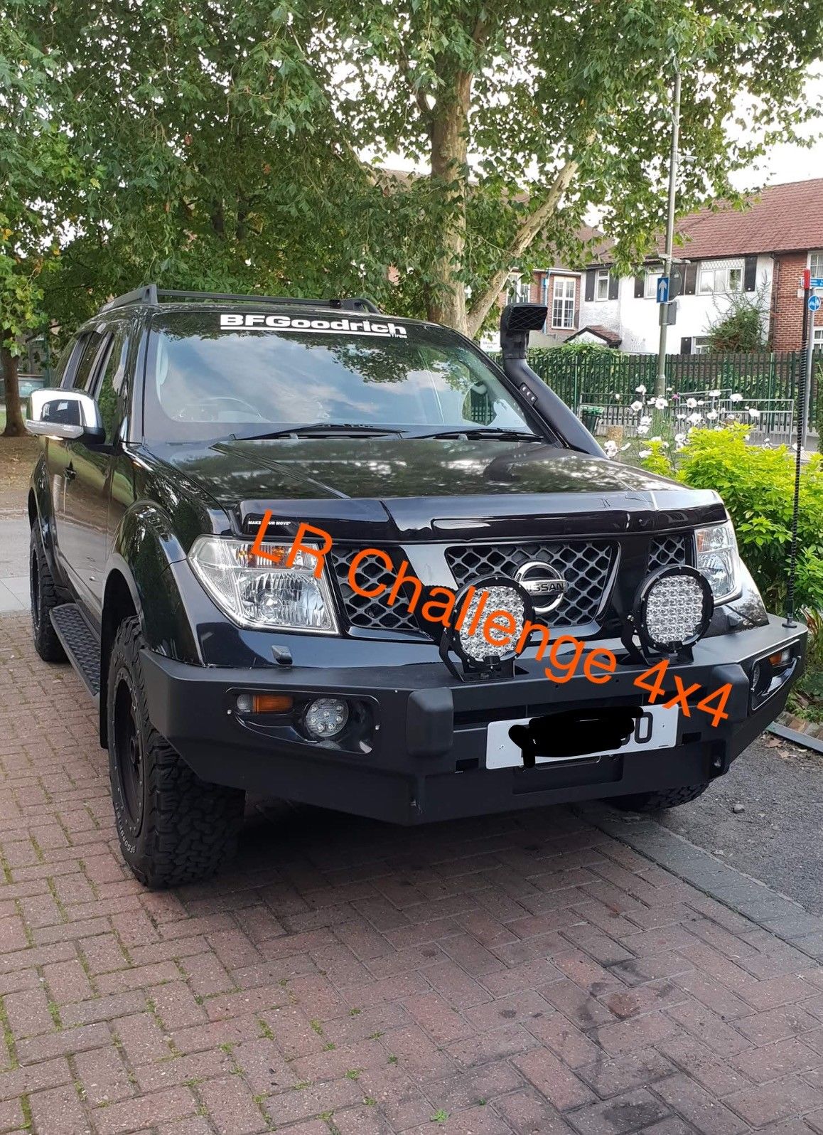 Front Winch Bumper HD to fit Nissan Patrol Y61 19982004 LR Challenge