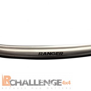 Bonnet Guard Bra Silver & Black to fit Ranger 2012-2016