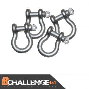 x4 Heavy Duty Tow Shackles 1/2″ Recovery Towing