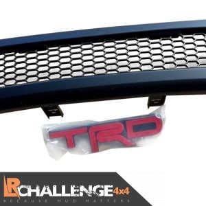 Aftermarket matt Black Mesh Grill to fit Hilux mk8 2016-2019