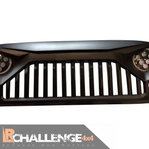 Angry Birds Grill to fit 2007-2018 Wrangler JK abs plastic matt black or can be painted