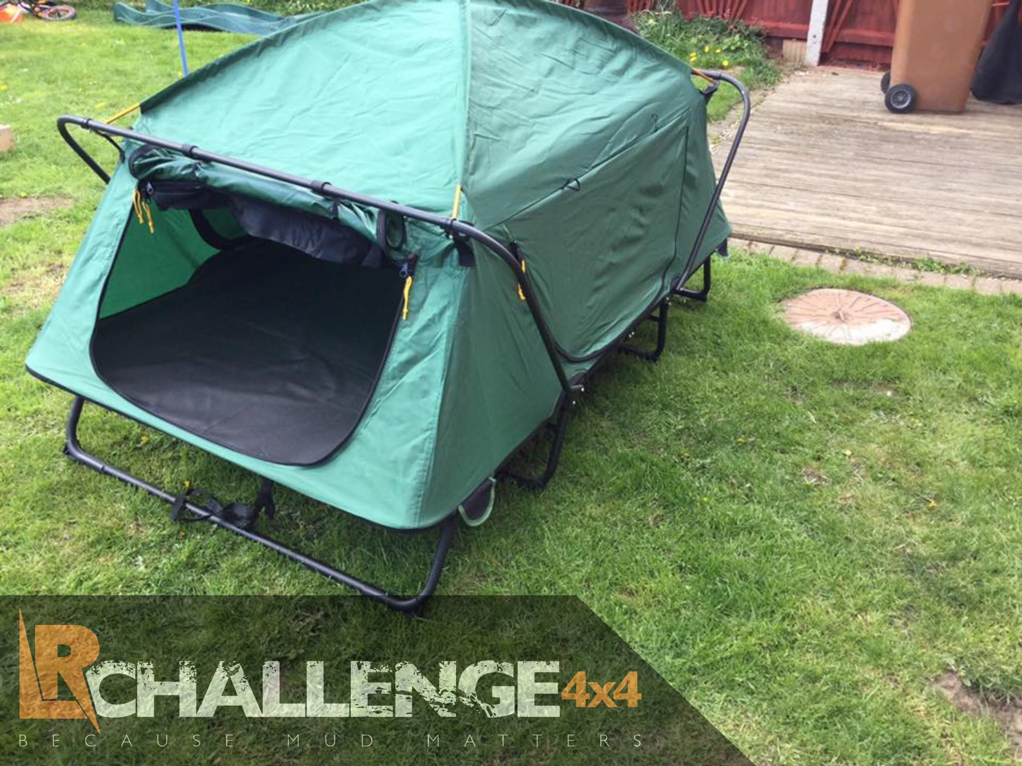 Waterproof, strong and sturdy Off floor camping Tent heavy duty fishing etc LR Challenge