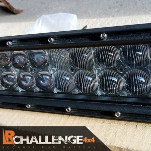 52″ 500 watt monster 4D Led light bar best around Flat Tinted lenses ice white