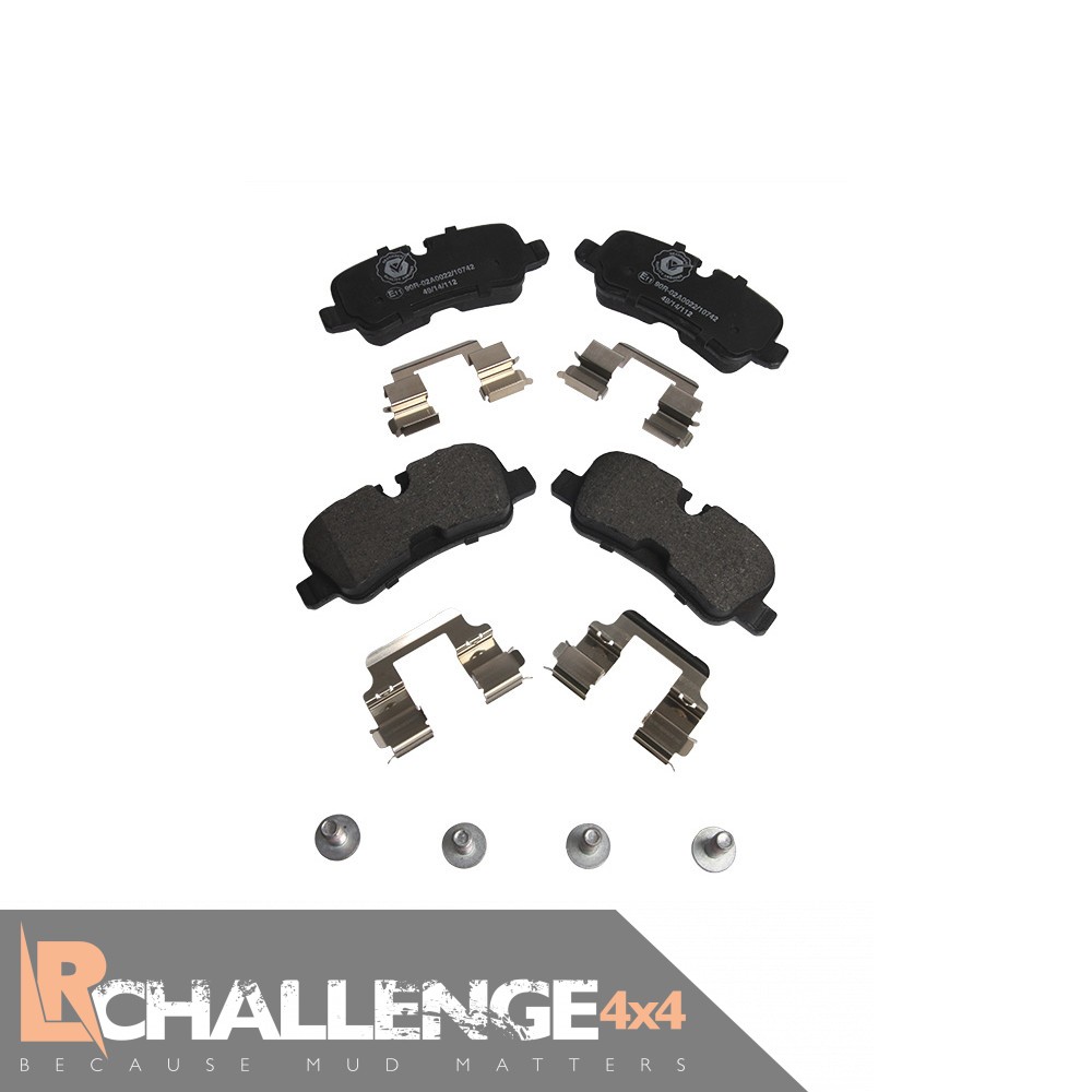 Rear Brake Pads (With Fitting Kit) suitable for Discovery 4, Range Rover Sport & Range Rover
