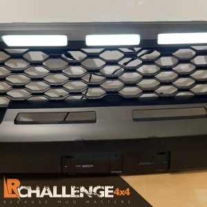 Angry Aftermarket Raptor Style Grill Black to fit Ranger T8 2019 – 2021 3.2 wildtrak Inc DRL