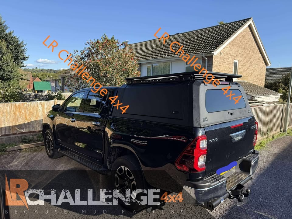Slimline roof rack to fit Our Heavy Duty canopy all models Hilux Navara Dmax Ranger L200 etc etc