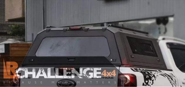 Heavy duty rear canopy hardtop with glass sides and opening window to fit Ranger New shape T9 2023 – 2025