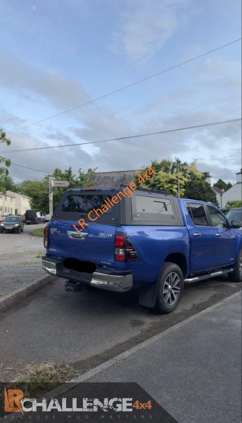 Glazed Heavy duty rear canopy hardtop to fit the Hilux mk6 mk7 MK8 2006 – 2025  Glass windows