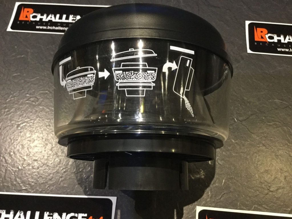 3.5" Cyclone Pre filter Snorkel Top LR Challenge