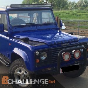 50” LED Light Bar Brackets Custom to Fit Gutters of Land Rover Defender