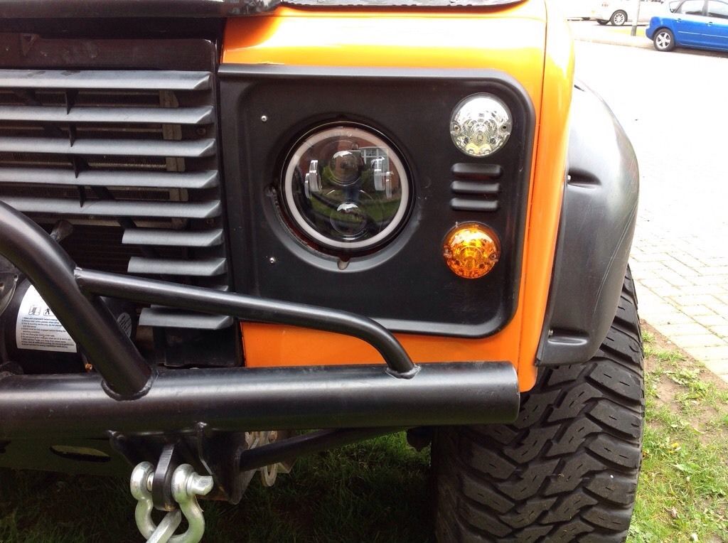 land rover defender Upgraded LED Side Light Kit & Relay Indicators Colours  8 piece - LR Challenge