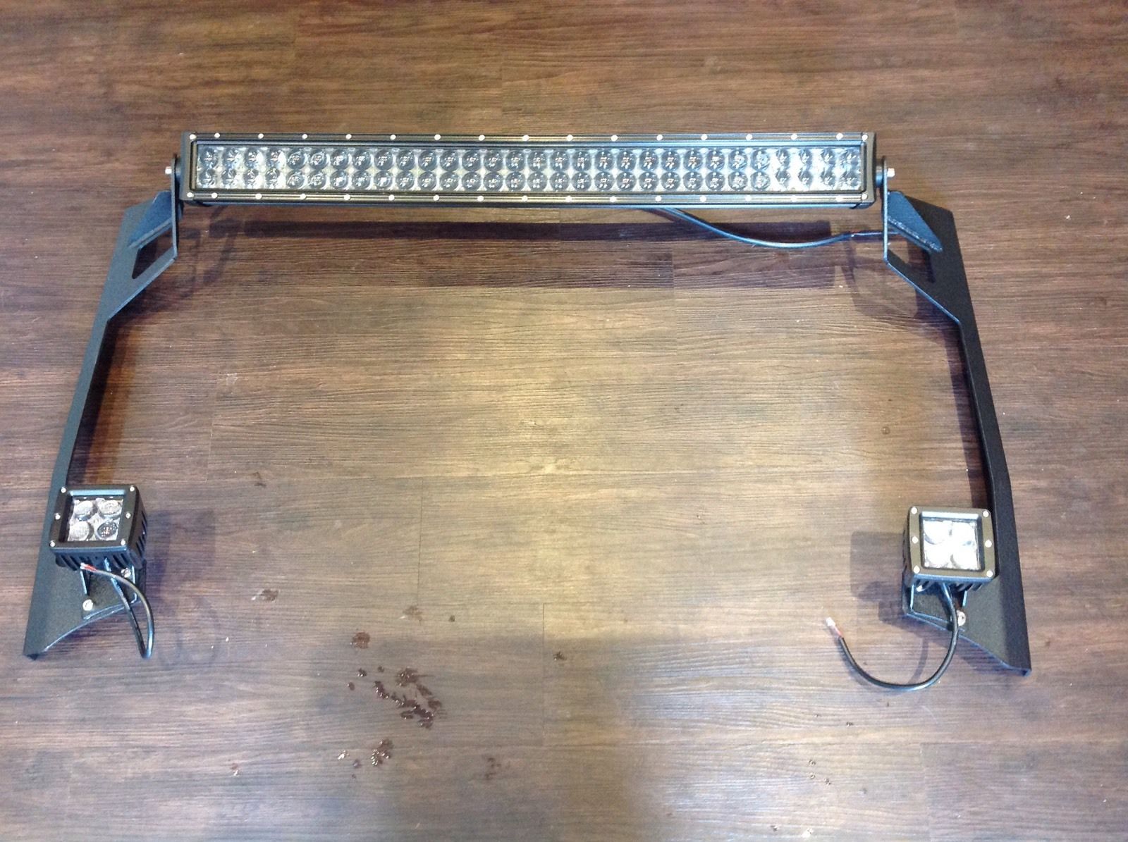 20072017 Jeep Wrangler JK 52'' LED Light Bar Brackets LR Challenge