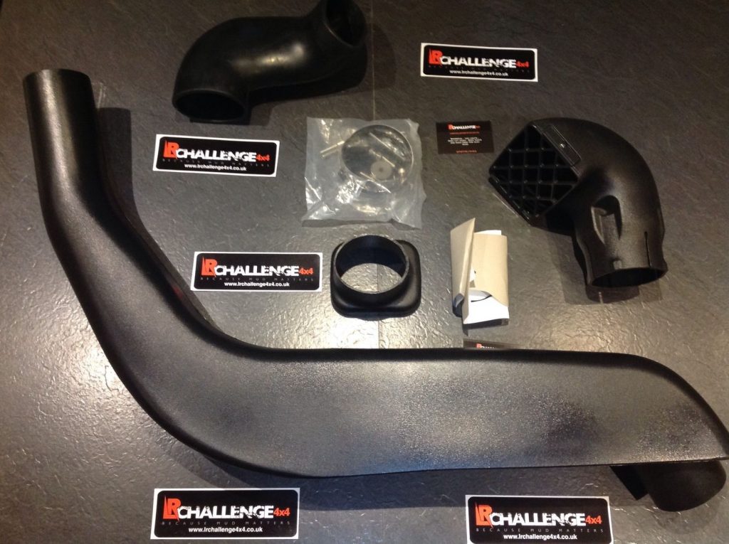 Snorkel Kit to fit Hummer H3 raised air intake LR Challenge