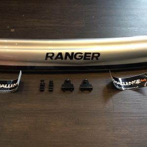 Bonnet Guard Bra Silver & Black to fit Ranger 2012-2016